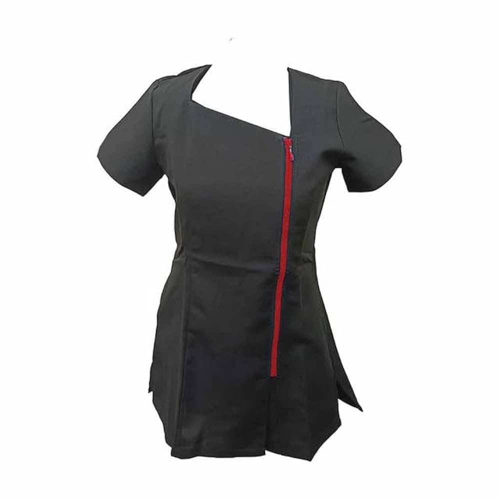 IBEX TN4FZ Front Zipper Beauty Tunics Spa Salon Beautician Tunic Nail Massage Therapist Health Work Uniform